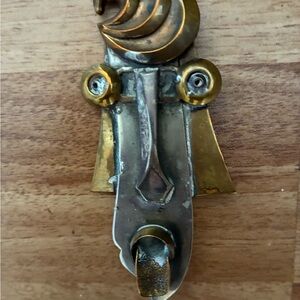 Artistic Gold and Silver Brooch